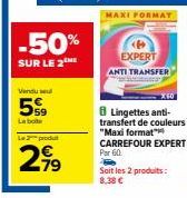 lingettes Carrefour