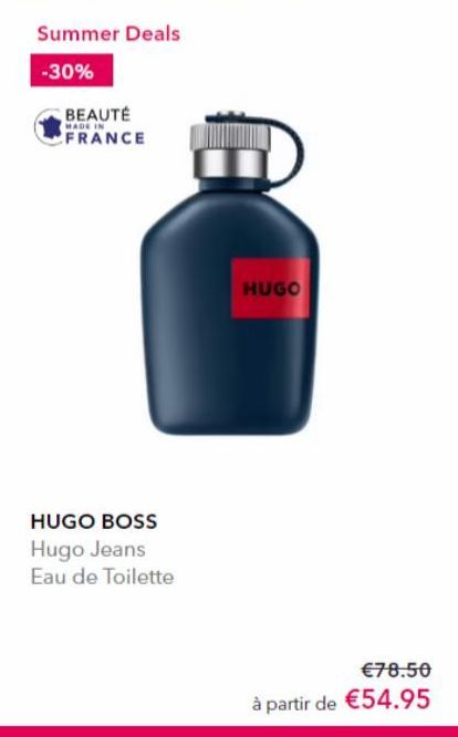 eau de toilette Hugo Boss