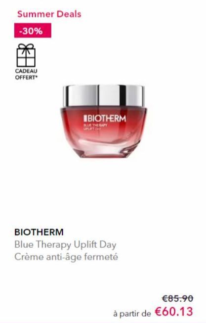 crème anti-âge Biotherm