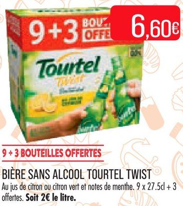BIÈRE SANS ALCOOL TOUTEL TWIST