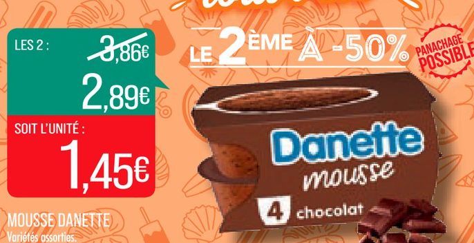 MOUSSE DANETTE 