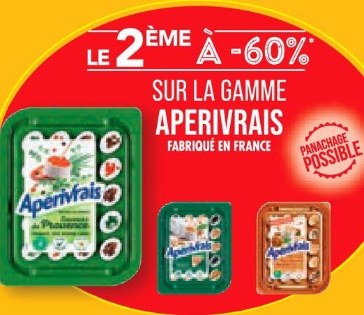 SUR LA GAMME APERIVRAIS 