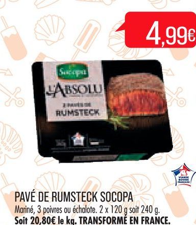 PAVE DE RUMSTECK SOCOPA 