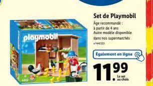 Playmobil 4 Set: Idéal pour les 4-8 Ans - 11.99€ - Disponible dans les Supermarchés & en Ligne!