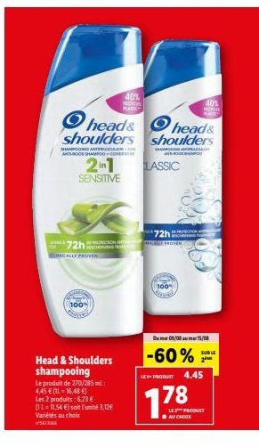 thé head & Shoulders