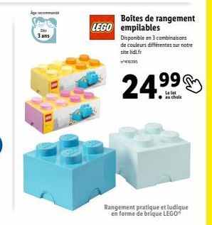 rangement LEGO