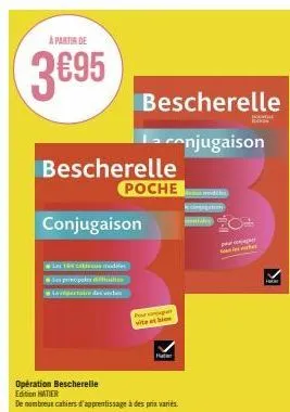 économisez 3695€ sur la collection bescherelle - poche, edition hatier et plus!