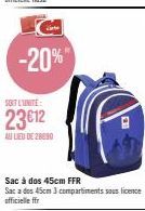 -20%"  SOIT L'UNITE:  23€12  AU LIEU DE 28090 