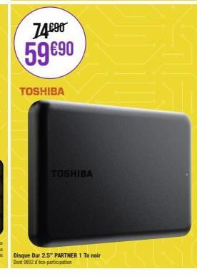 disque dur Toshiba