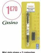 1€70  Casino  Gene VINI STYLO PLIVE 