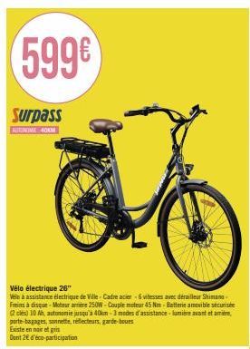 Promo velo electrique Geant Casino