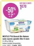 promos Nestlé