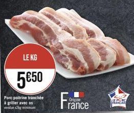 2KG de Porc Francais Pore Poitrine Tranchée à Griller - 5€50! Profitez de cette Offre!