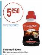 Découvrez le Sodastream Sodastream Concentré 500ml : Plusieurs Saveurs Disponibles, Litre à 11€ !