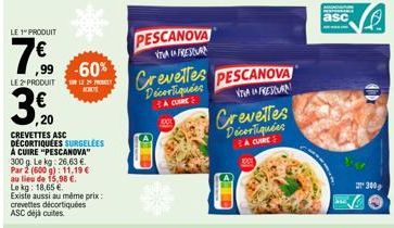 crevettes Pescanova