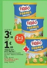 ficello formes : promotion offre l'unité 69 tkelle à 22,3 % et 3,30€ pour matar mo lag paris 2012 - emotions montées en flèche !
