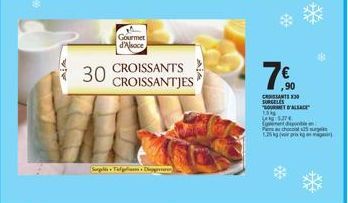 Promo Gourmande en Alsace: Croissants et Surgelés Tafgeles Clipp à seulement 27€!