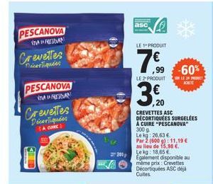 crevettes Pescanova