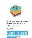 Super Sticky Notes Miami - 30% de Réduction - 6,99€ chez Wolacante!