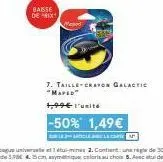 taille-craton galactic maped : 1,49€ -50% !