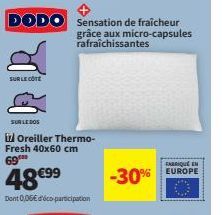 Oreiller Thermo-Fresh 17 - Refresquez votre Dodo avec -30%!