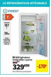 réfrigérateur indesit