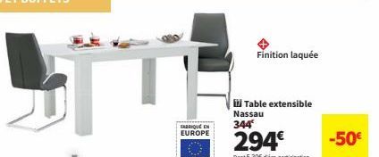 table extensible 