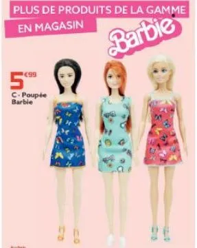 5⁹  c-poupée barbie  6720 