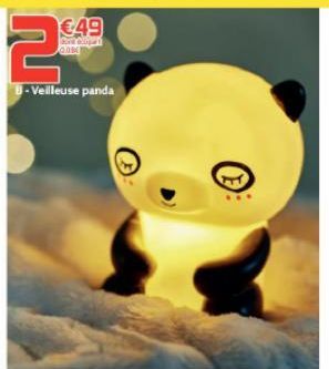 B-Veilleuse panda 