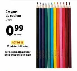 crayons de couleur 