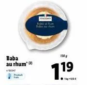 baba au rhum 