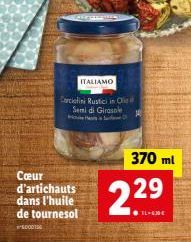 Savourez le Cœur d'Artichaut Rustique Italien - 2.29€ seulement!