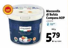 mozzarella dop