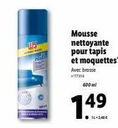 mousse nettoyante 