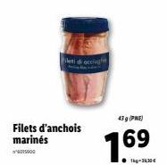 filets d'anchois 