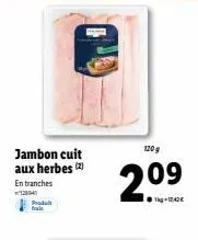 jambon cuit 