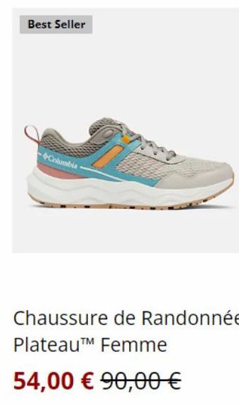 Nouvelles Chaussures de Randonnée Columbia pour Femme: -54% ! Promo jusqu'à 90 € !