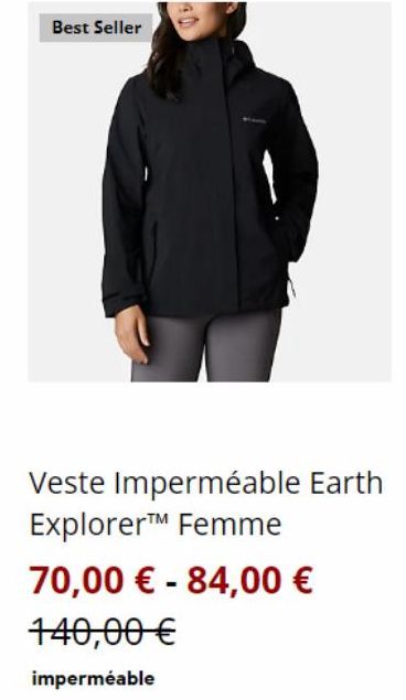 Trouvez l'Explorateur TerrestreTM pour Femme: Imperméable à 70€ - 84€ + 140€ Offerts!