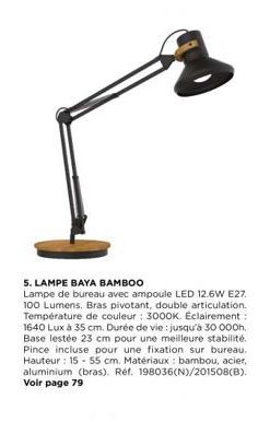 lampe de bureau 