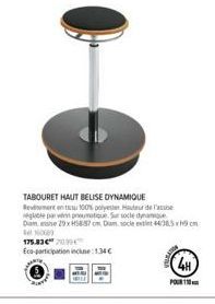 tabouret haut 