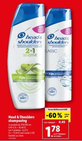 thé head & Shoulders