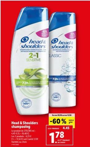 thé head & Shoulders