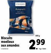 Amaretti Tak Cok 400g - Délicieux et Moelleux aux Amandes - 2.99€, 1kg-748€!