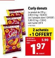 Offrez-vous des Donuts à Friser: lot de 3, 270g à seulement 5,90€!