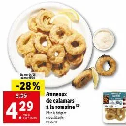 offre spéciale : anneaux de calamars à 5.99€, 1kg de pâte à beignet à 10.79€ ! -28% et -561276 !