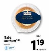 baba au rhum 