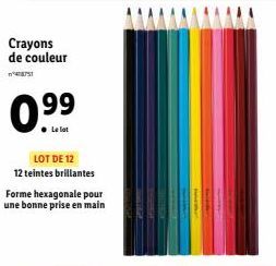crayons de couleur 