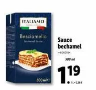 béchamel 