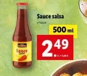 sauce sal  sauce salsa  10029  249  500 ml  