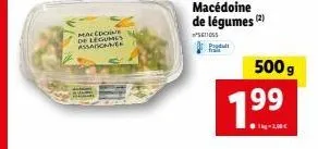 macédoine de légumes 